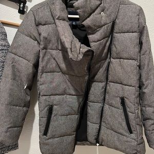 Gap kids size 12 black white sip jacket